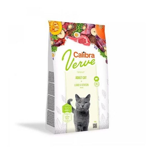Calibra Cat Verve GF Adult Lamb&Venison 8+, 3,5 kg